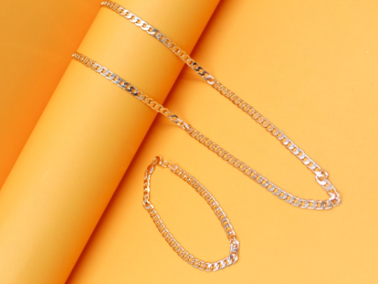Diamond Cut Miami Cuban Chain Bracelet