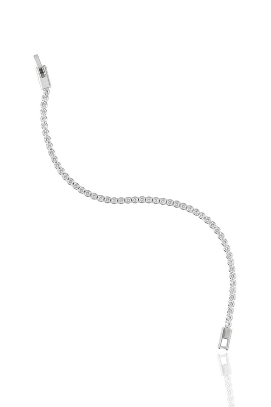 3mm Diamond Tennis Bracelet (F236A/I46B)